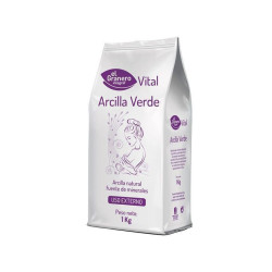 Arcilla Verde - El Granero Integral - 1 kg