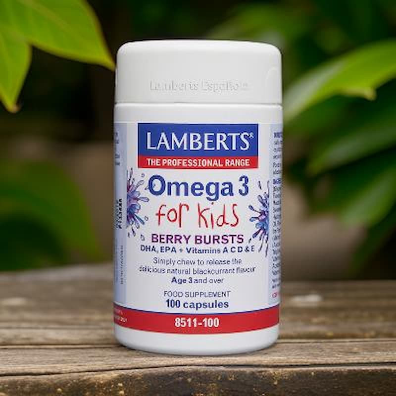 Omega 3 para Niños - Lamberts - 100 Cápsulas