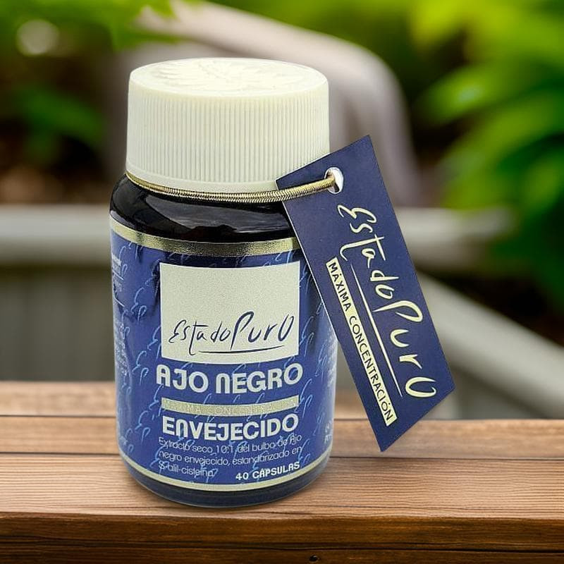Ajo negro envejecido Estado Puro - Tongil - 40 cápsulas